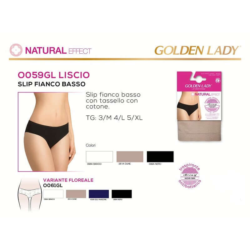 Braguitas de bikini Golden Lady 0059 - Cómodas y con estilo