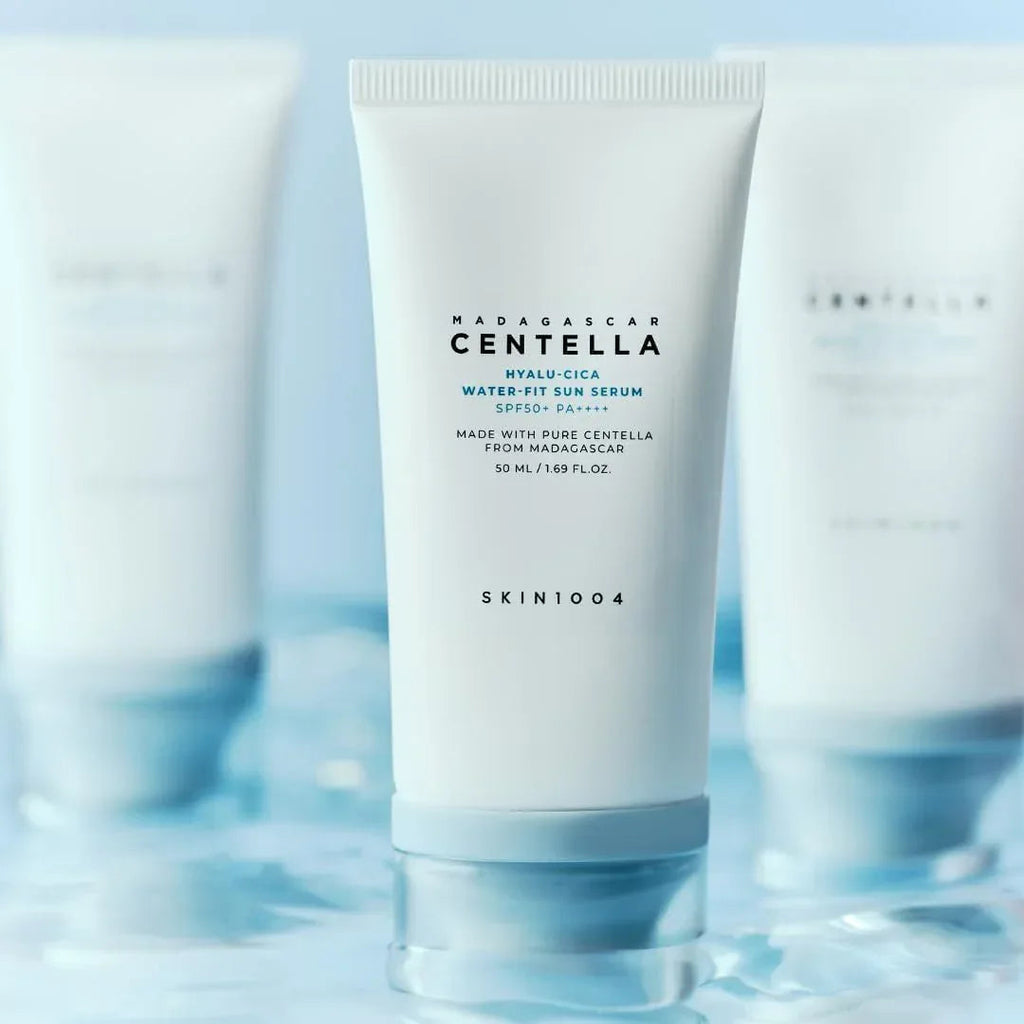 SKIN 1004 | Sérum solar Water-Fit con Centella de Madagascar Hyalu-cica SPF50+